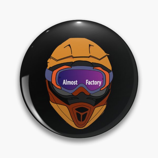 Item preview, Almost Factory (Almost Famous) Dirtbike Helmet Classic designed and sold by DaneenLemons4.