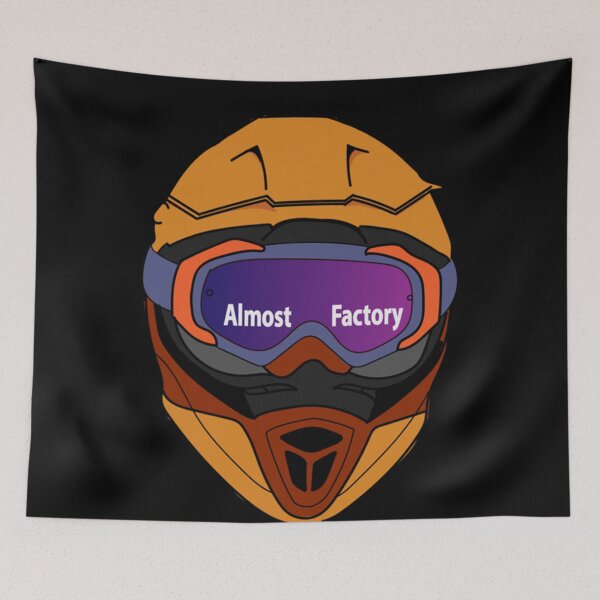 Item preview, Almost Factory (Almost Famous) Dirtbike Helmet Classic designed and sold by DaneenLemons4.