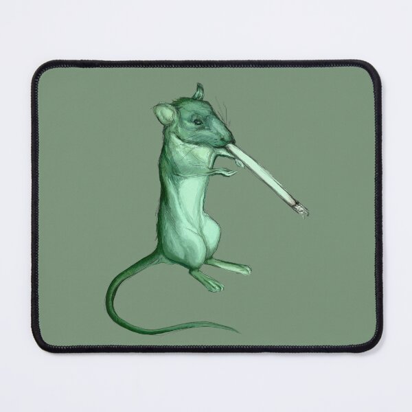 Item preview, Smoking Rat designed and sold by tyrannart.