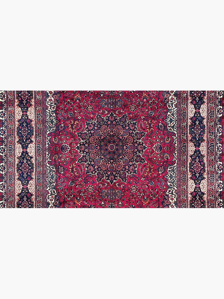 Saber Meshed Persian Carpet Print by bragova