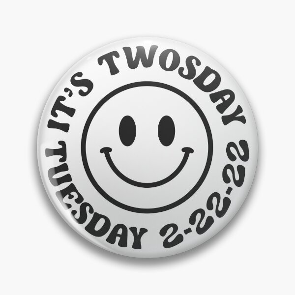 Item preview, It's Twosday Tuesday 2-22-22 Smiley Face  designed and sold by piipiece.