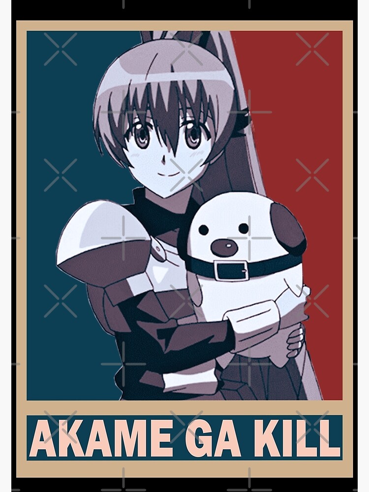 Seryu Ubiquitous Akame Ga Kill Akame Ga Kiru Vintage Vector Anime 