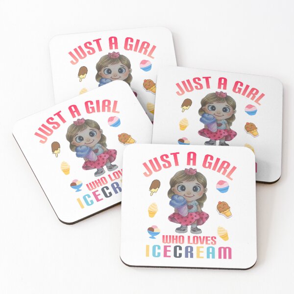 Item preview, Just a girl who loves icecream. designed and sold by Umiska.