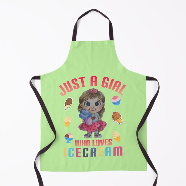 Item preview, Just a girl who loves icecream. designed and sold by Umiska.