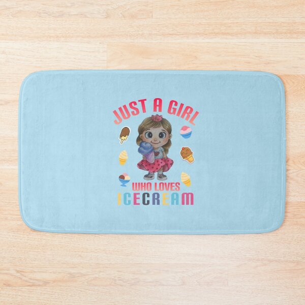 Item preview, Just a girl who loves icecream. designed and sold by Umiska.