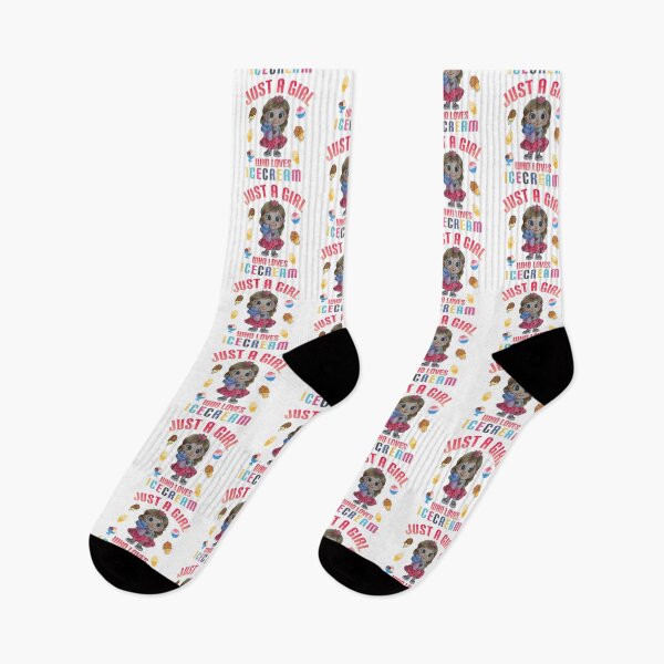 Item preview, Just a girl who loves icecream. designed and sold by Umiska.