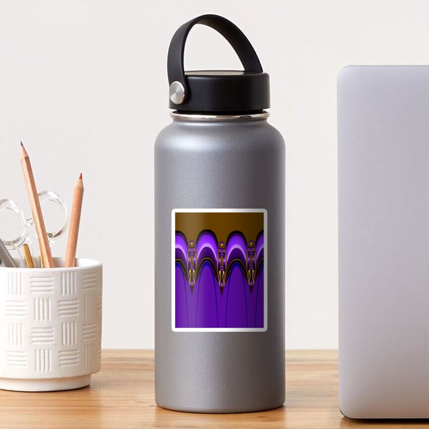 Royal Purple Decoration Sticker