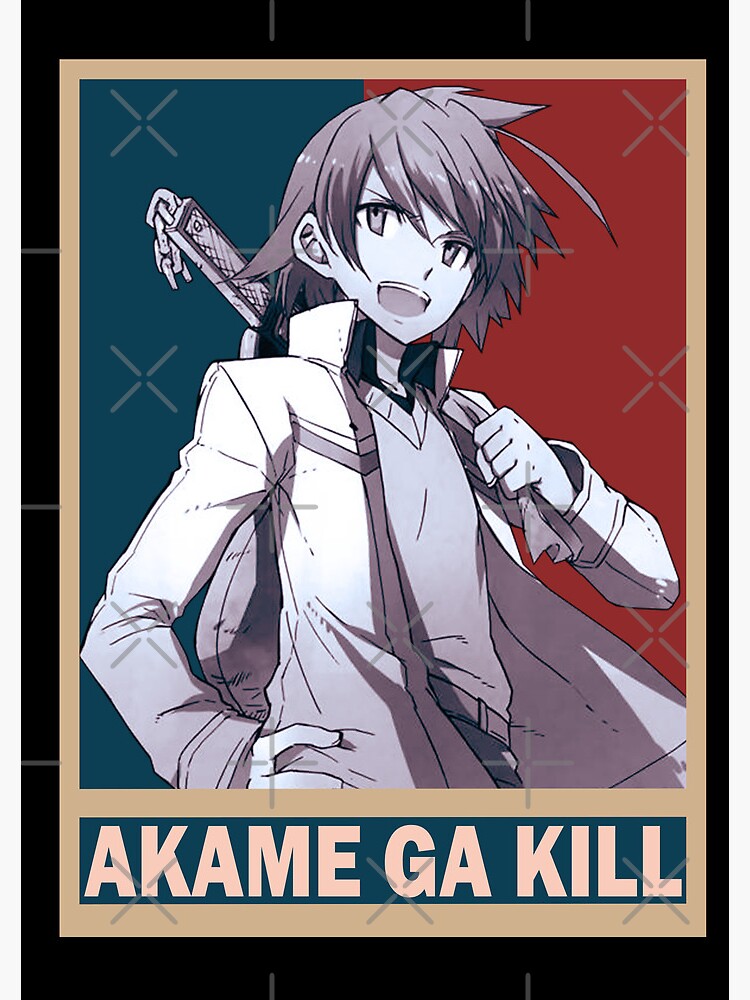 Tatsumi Akame ga Kill Akame ga Kiru Vintage Vector Anime Design