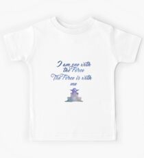 I am one with the Force Kids Tee
