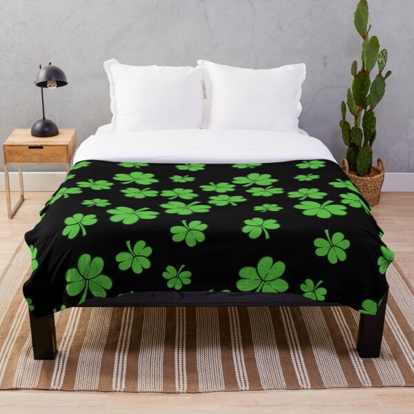 Item preview, St. Patrick's Day 4 Leaf Clover All Over Print - Shamrock Clover - Good Luck  designed and sold by hintprint.