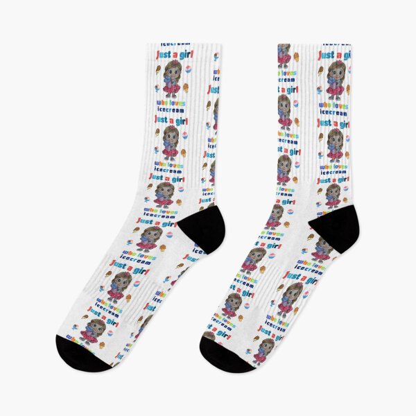 Item preview, Just a girl who loves icecream. designed and sold by Umiska.
