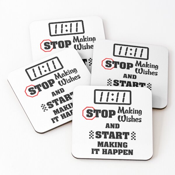 Item preview, 11:11 Stop Making Wishes, And Start Making It Happen. designed and sold by allmarkmade.
