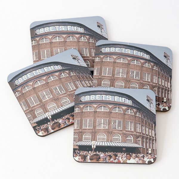Item preview, Ebbetts Field, Brooklyn NY. Brooklyn Baseball Stadium, old ballparks, vintage Baseball Balllparks, Subway Series, Brooklyn Bums, Grandstand,  designed and sold by Nostrathomas66.