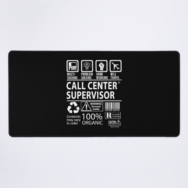 Item preview, Call Center Supervisor T Shirt - MultiTasking Certified Job Gift Item Tee designed and sold by oslandefren.