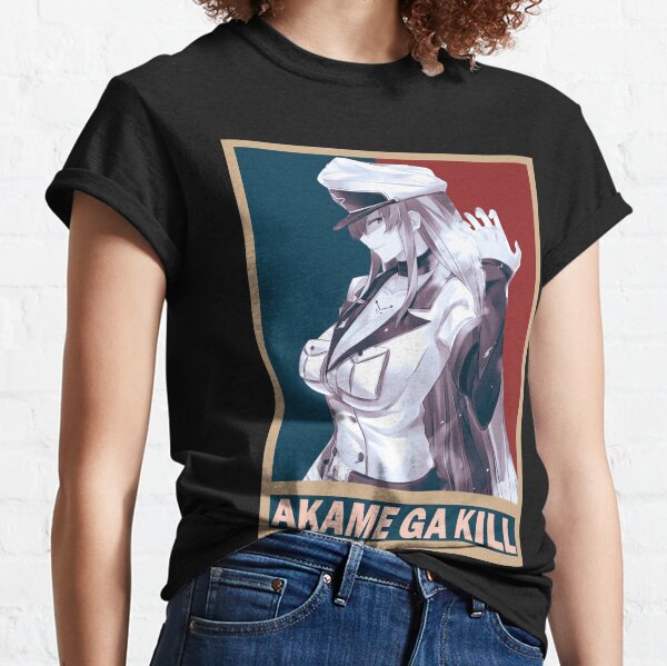 Esdeath - Akame ga kill Anime Girl Unisex T-shirt - kawaiiwaru