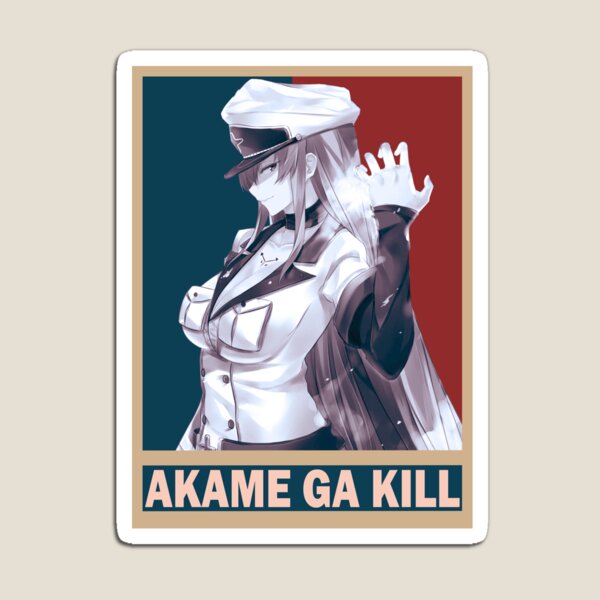 Akame Ga Kill! - Esdeath (Anime/Ecchi/Waifu) STICKER Vinyl Die-Cut