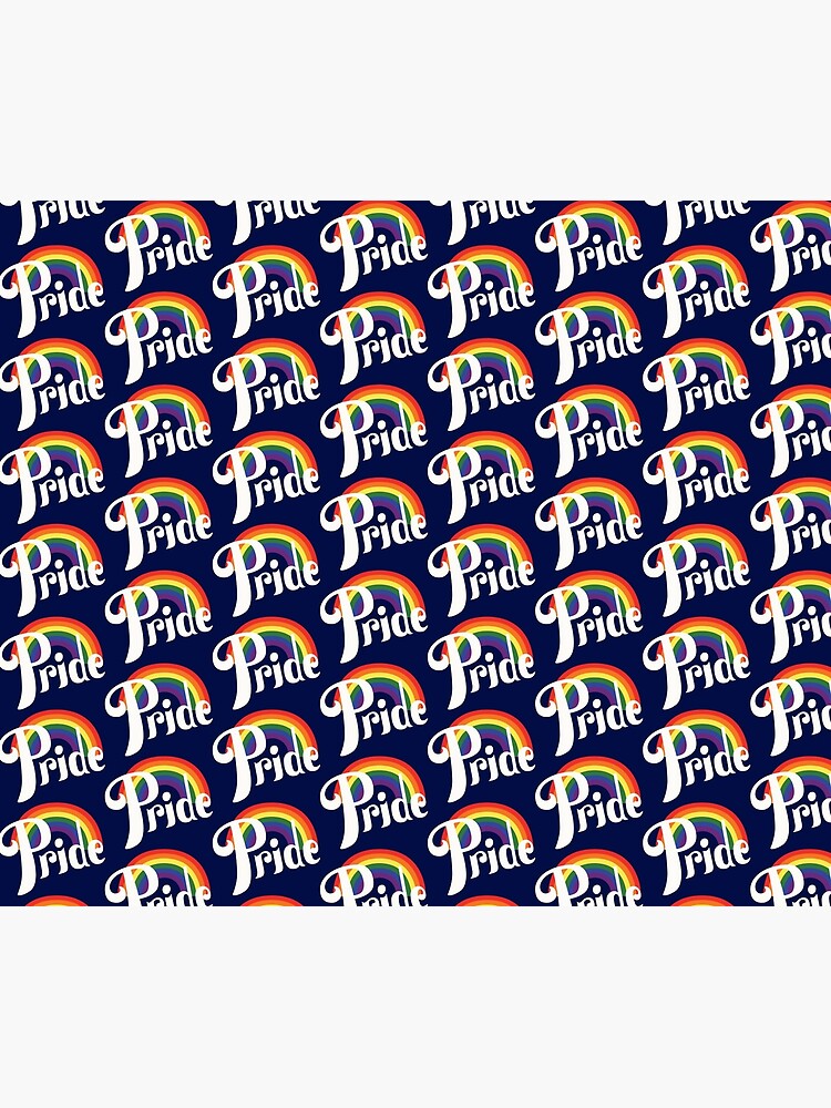 Thumbnail 5 of 5, Shower Curtain, Pride Rainbow designed and sold by DelightfullyDo.