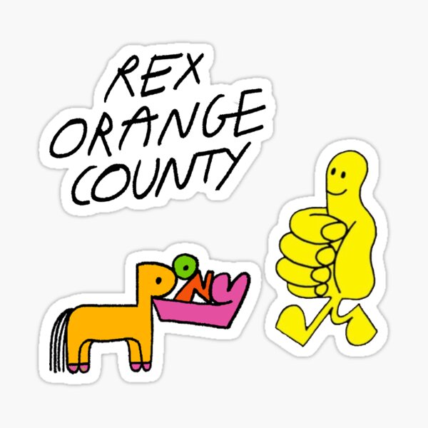 Rex Orange County Stickers Sticker