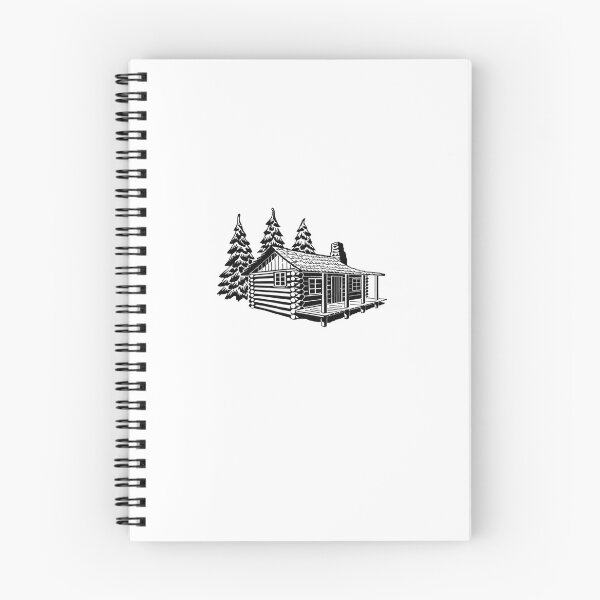 Item preview, Camping Log Cabin designed and sold by digitalsocial.