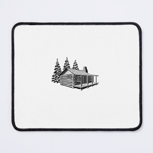 Item preview, Camping Log Cabin designed and sold by digitalsocial.