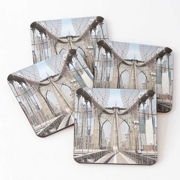 Item preview, Brooklyn Bridge Walking Level, Brooklyn NY, NYC, New York City, Manhattan, Landmarks, New York Landmarks, Famous Bridges designed and sold by Nostrathomas66.