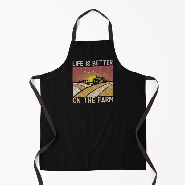Item preview, Life Is Better On The Farm Funny Farmer Gift Vintage Farming Tractor Driver Working in The Field designed and sold by alenaz.