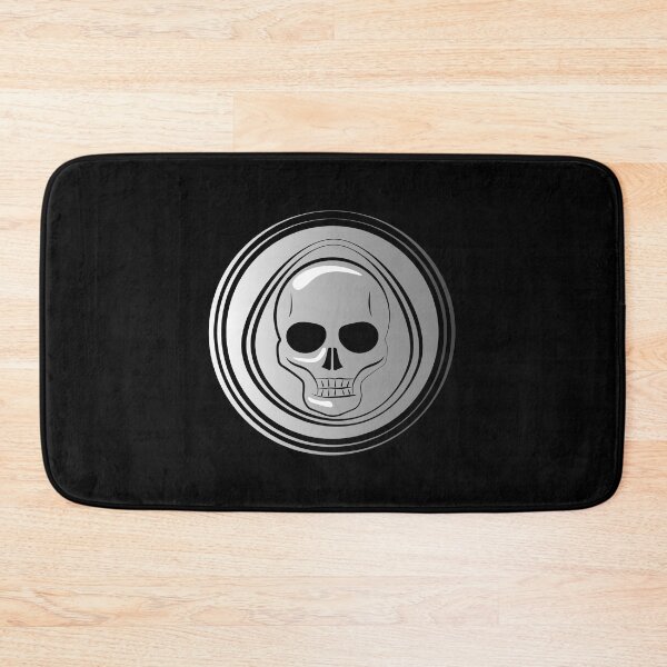 Item preview, silver grim coin designed and sold by Blazing-Art.