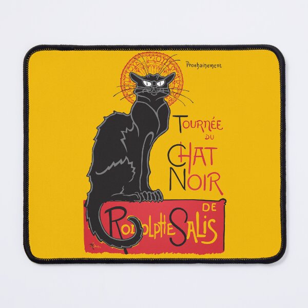 Item preview, Souvenir Le Chat Noir black cat classic France vintage designed and sold by mirrorimages.
