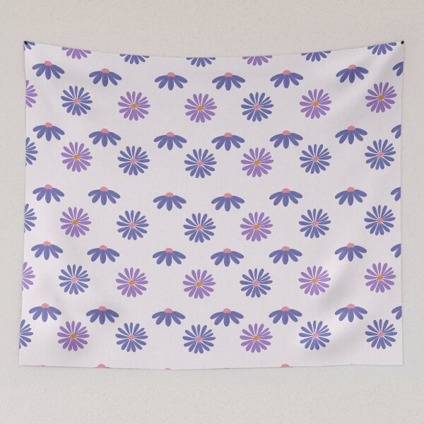 Item preview, Cute Daisy Gouche Pattern in Very Peri designed and sold by NAYANA S KUMAR.