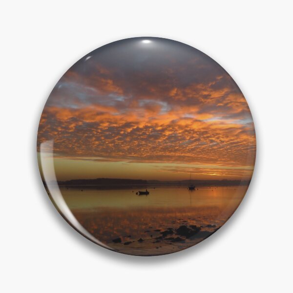 Item preview, Orange & Black Riverscape designed and sold by wiggyofipswich.