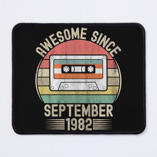 Item preview, 40 Year Old Awesome Since September 1982 Gifts 40th Birthday T-Shirt designed and sold by KGN CREATIVITY.
