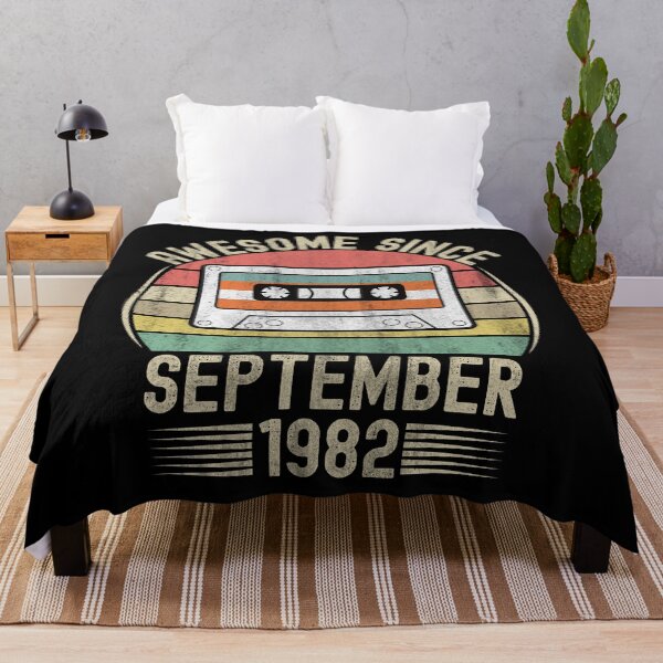 Item preview, 40 Year Old Awesome Since September 1982 Gifts 40th Birthday T-Shirt designed and sold by KGN CREATIVITY.