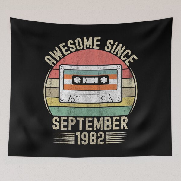Item preview, 40 Year Old Awesome Since September 1982 Gifts 40th Birthday T-Shirt  designed and sold by KGN  CREATIVITY.
