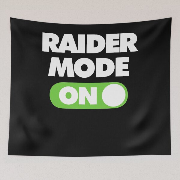 Item preview, Raider Mode ON Funny Sports Saying designed and sold by Billiueke.