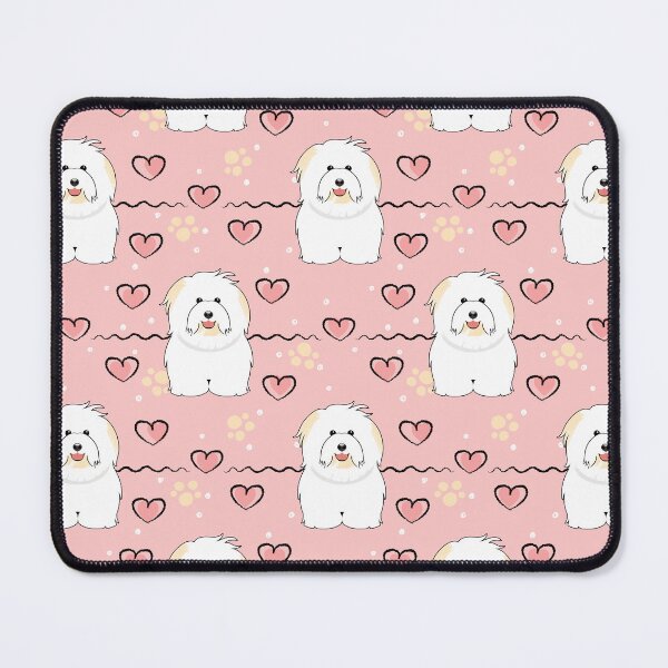 Item preview, Love White Cream Coton de Tulear Dog designed and sold by Lulupainting.