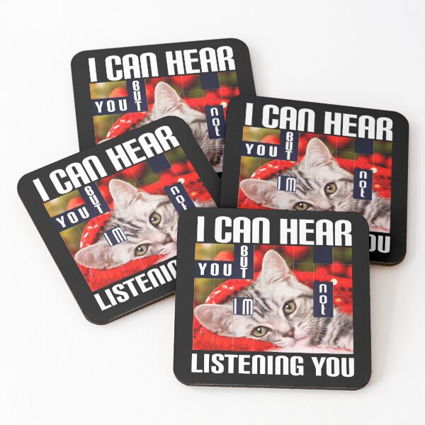 Item preview, I can hear you but I'm not listening you. designed and sold by Umiska.