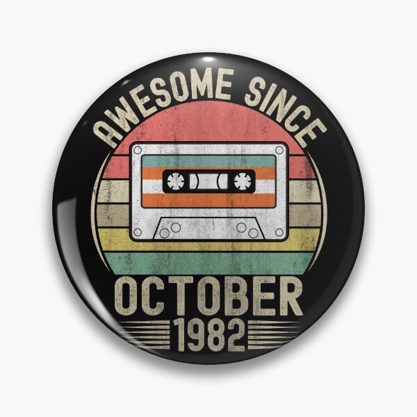 Item preview, 40 Year Old Awesome Since October 1982 Gifts 40th Birthday T-Shirt  designed and sold by KGN  CREATIVITY.