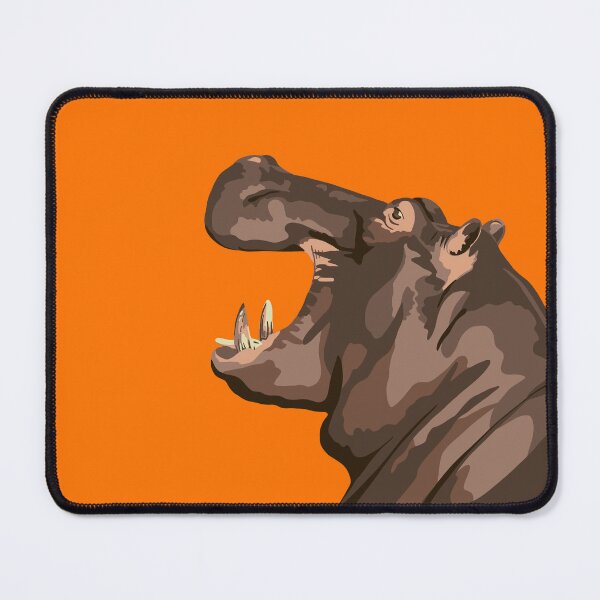 Item preview, Hippo Portrait v2 designed and sold by GeoCreate.
