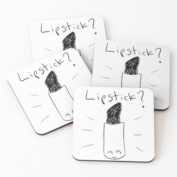 Item preview, Lipstick? designed and sold by questionshop.
