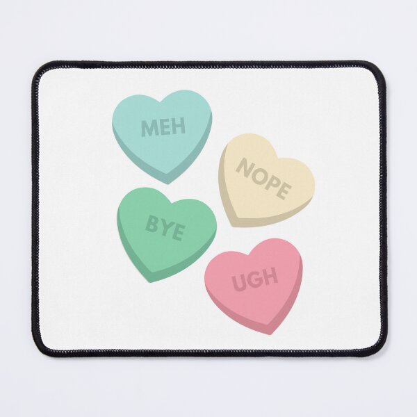 Item preview, Anti-Valentine's Day Candy Hearts designed and sold by Just-Basic.