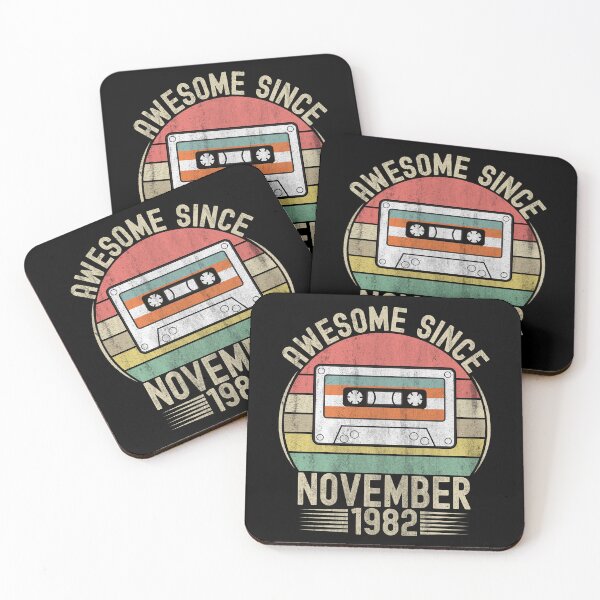 Item preview, 40 Year Old Awesome Since November 1982 Gifts 40th Birthday T-Shirt  designed and sold by KGN  CREATIVITY.