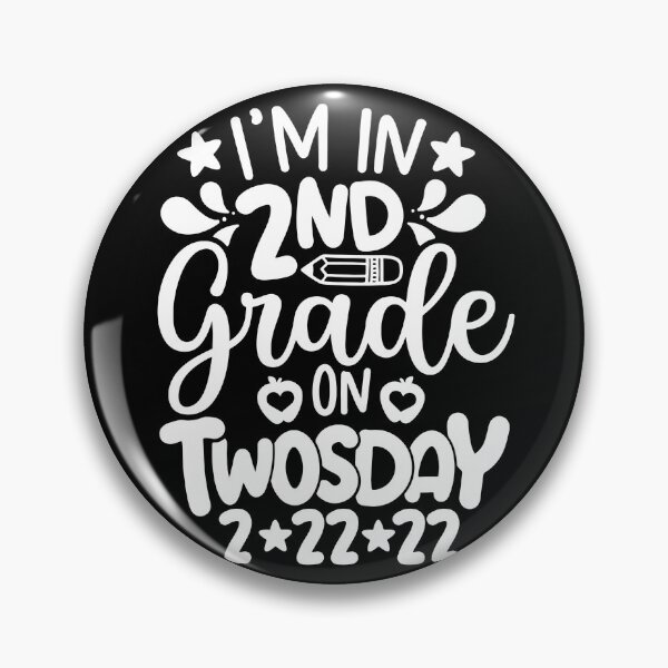 Item preview, I'm in 2nd Grade On Twosday 2-22-22 - Funny Teachers & Students 2sday - Tuesday 22 February 2022 designed and sold by ohmier.