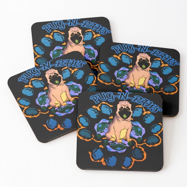 Item preview, PUG-N-PAWS DESIGNS - CUTE PUG GRAPHIC designed and sold by RJ-LORD.