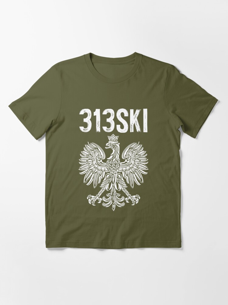 313SKI Detroit Michigan Area Essential T-Shirt for Sale by Pllionunmt