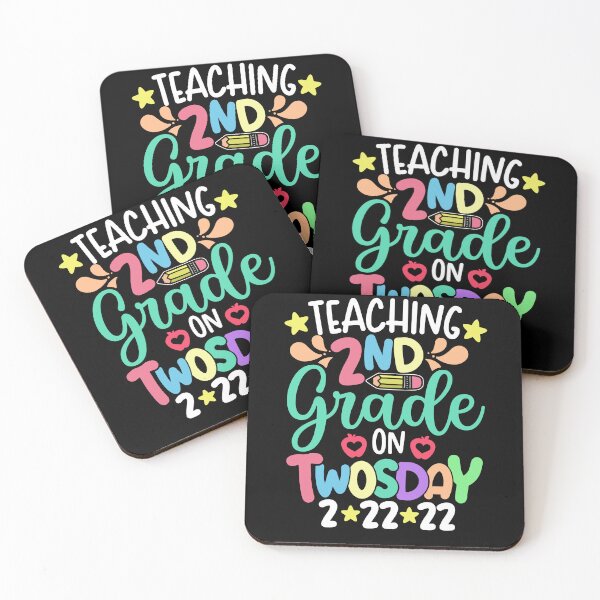 Item preview, Teaching 2nd Grade On Twosday 2-22-22 - Funny Teachers & Students 2sday - Tuesday 22 February 2022 designed and sold by ohmier.