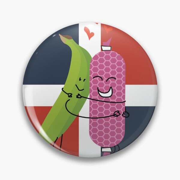 Item preview, Dominican flag platano con salami design designed and sold by Rossy Garcia.