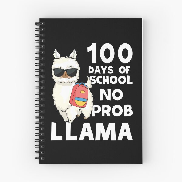 Item preview, 100 Days of School No Prob Llama designed and sold by tjred01.