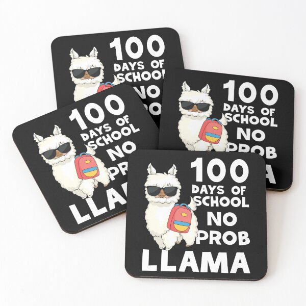 Item preview, 100 Days of School No Prob Llama designed and sold by tjred01.