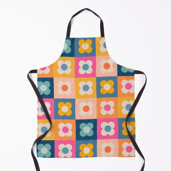 Item preview, Floral checkerboard designed and sold by Gale Switzer.