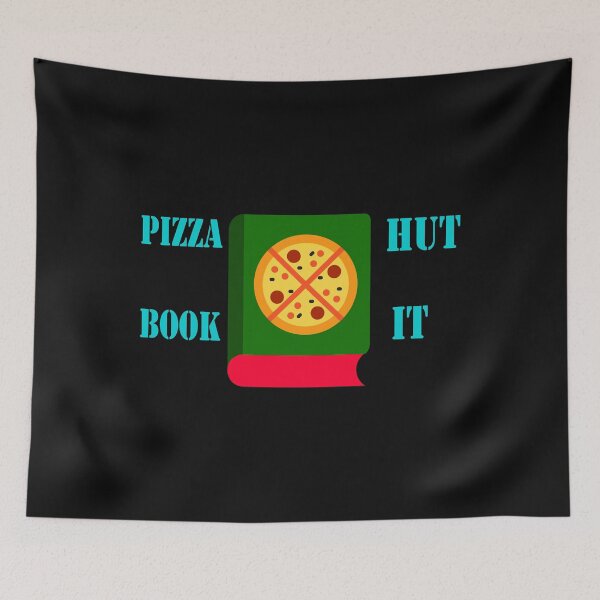 Item preview, Pizza Hut Book It - Book it! design from the 80s. Vector art, extremely clear. Enjoy! designed and sold by Deylinashop.